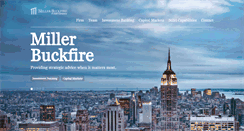 Desktop Screenshot of millerbuckfire.com